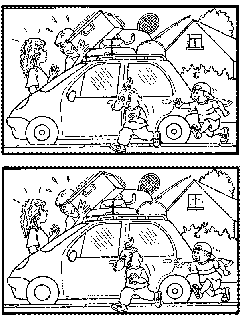 Jeu des 7 diffrences.