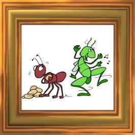 La cigale et la fourmi (Fable de Jean de la Fontaine)